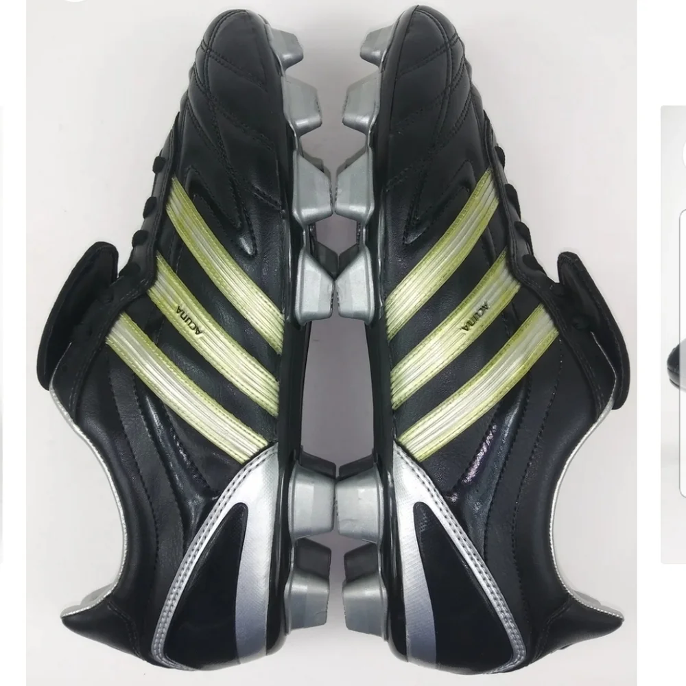 Adidas Acuna Trx Fg Soccer Boots Cleats 030543 2007 Us 13 Men's, Black & Grey